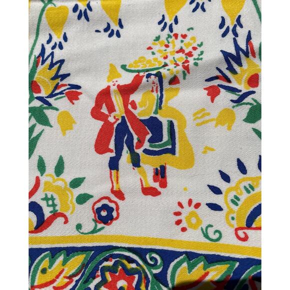 Vintage linen Set small runner 2 large napkins 4 small napkins Dutch - Picture 3 of 9